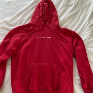 We’re Not Really Stranger hoodie
